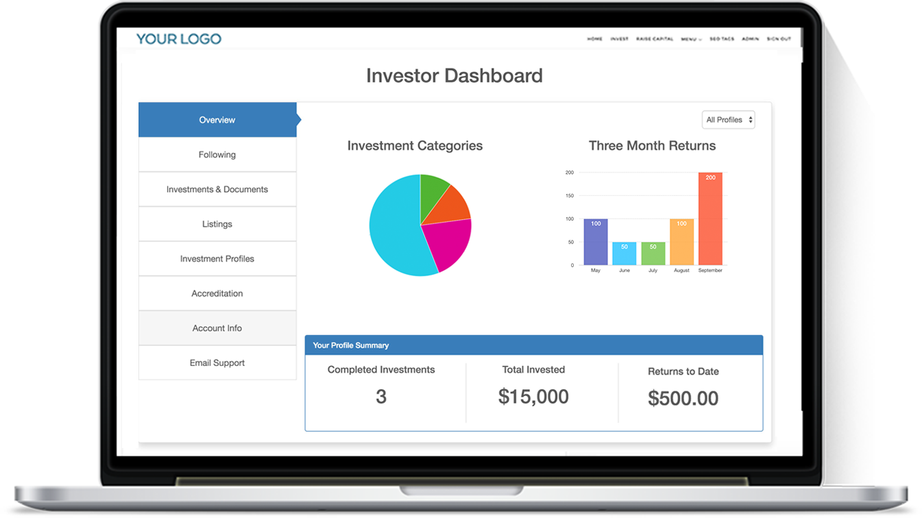 CrowdEngine Investor Dashboard