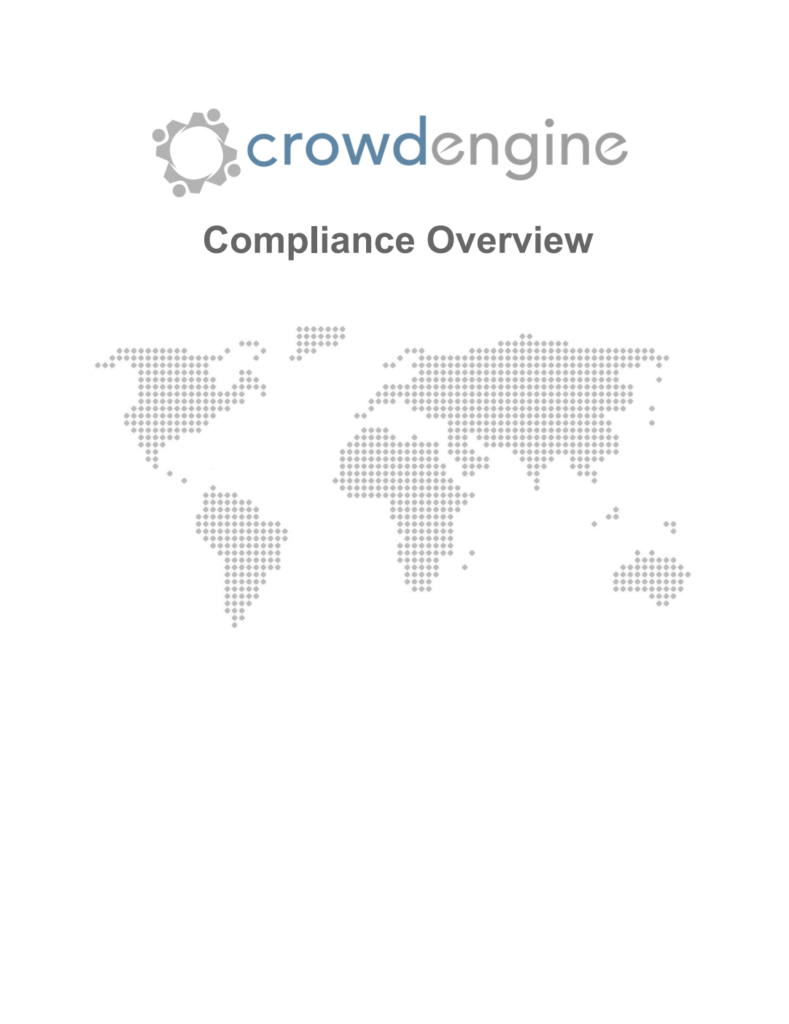 CrowdEngine Compliance Capabilities